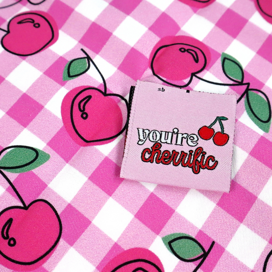 You're Cherrific! Label 5 pack with matching FQ