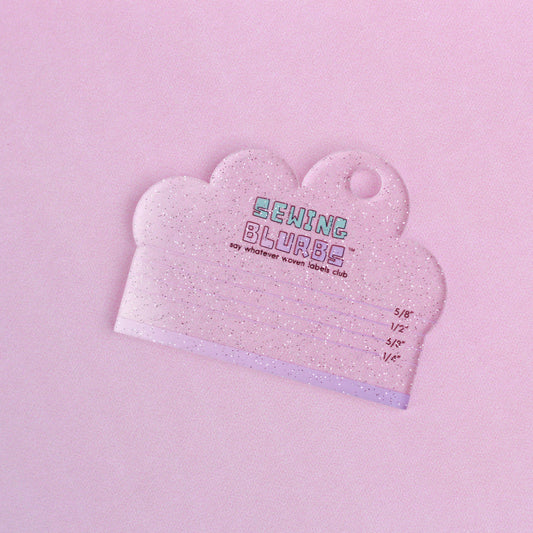 Sewing Blurbs Seam Guide