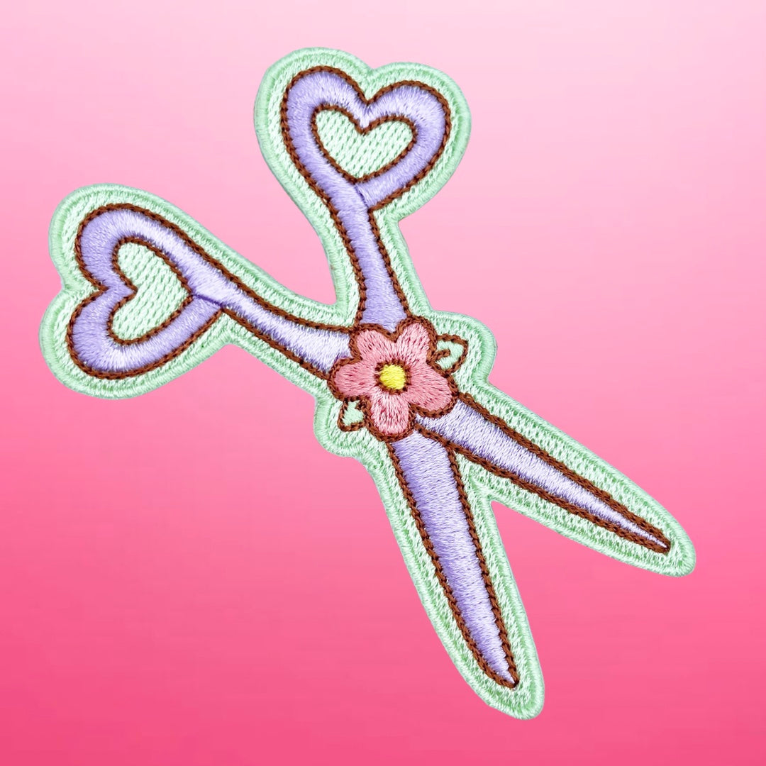 The Crafty Reporter Scissors Patch
