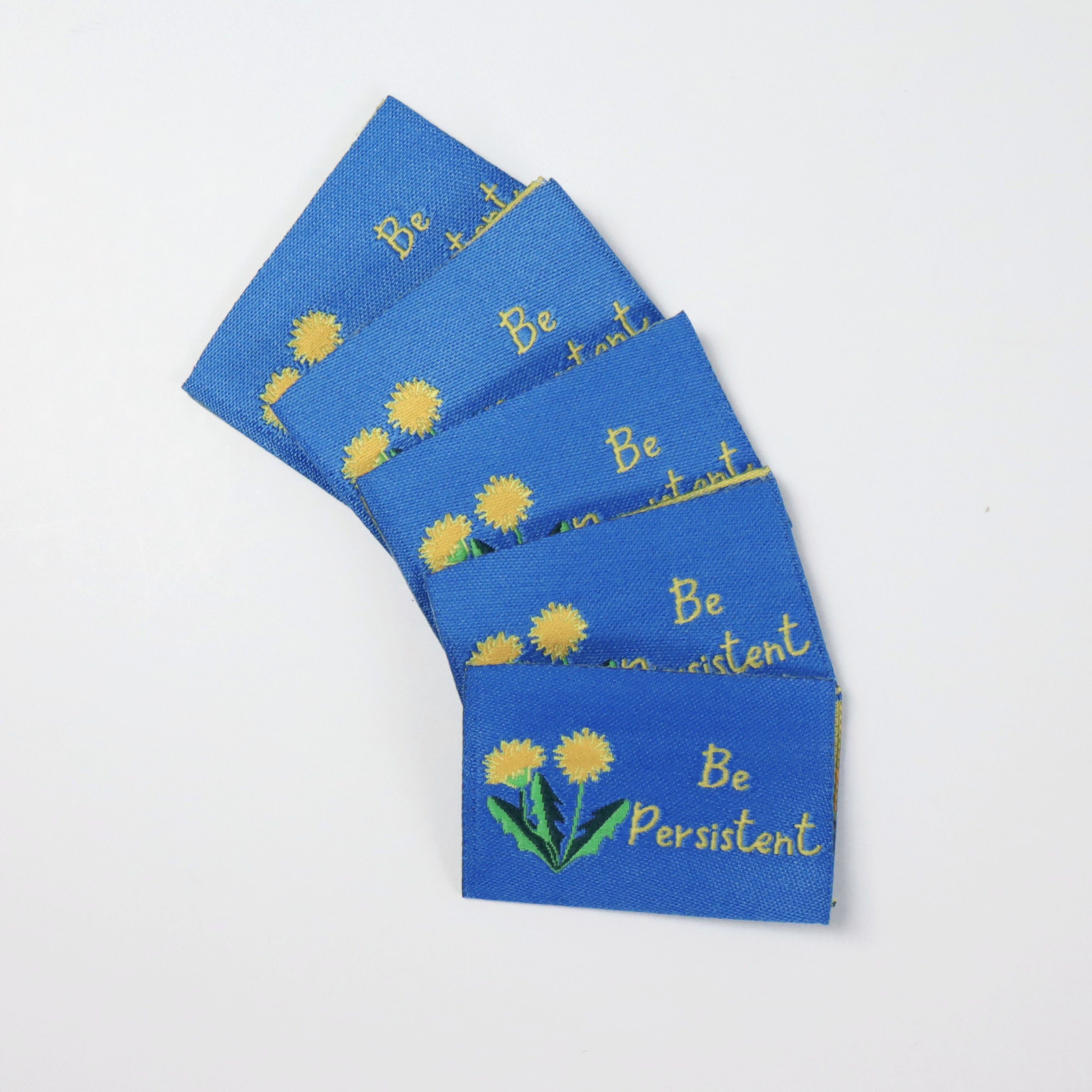 Persistent Label Be Persistent (Dandelion) | Pack of 5 – Sewing Blurbs