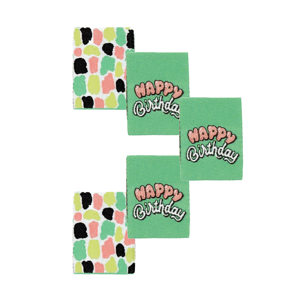 Happy Birthday in Green | Pack of 5