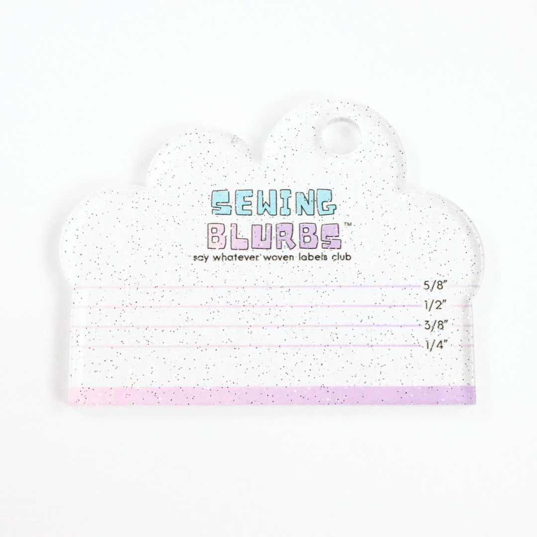 Sewing Blurbs Seam Guide