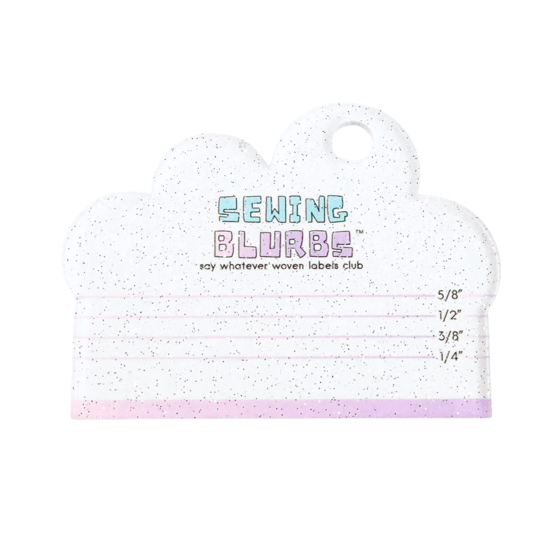 Sewing Blurbs Seam Guide