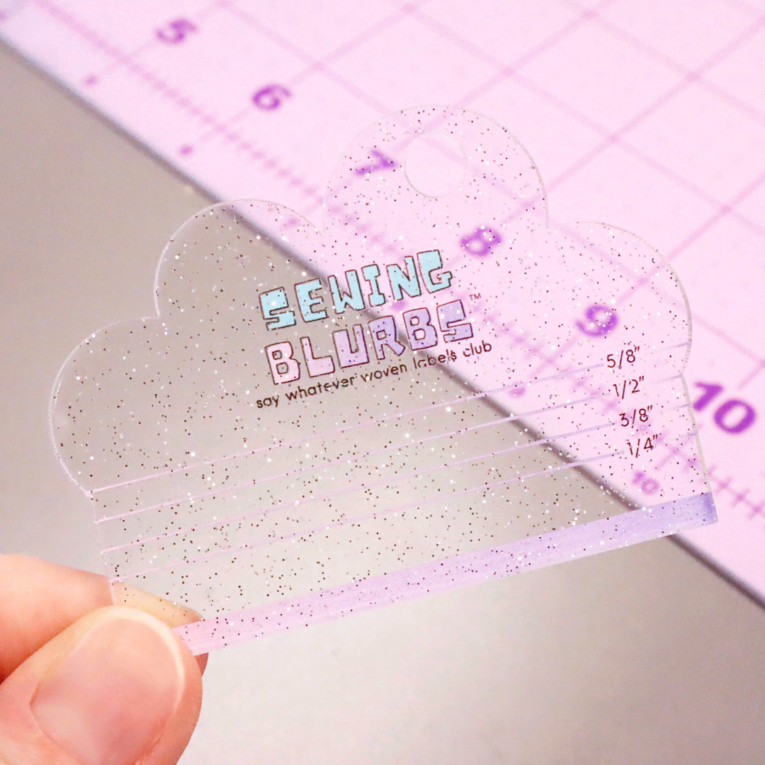 Sewing Blurbs Seam Guide