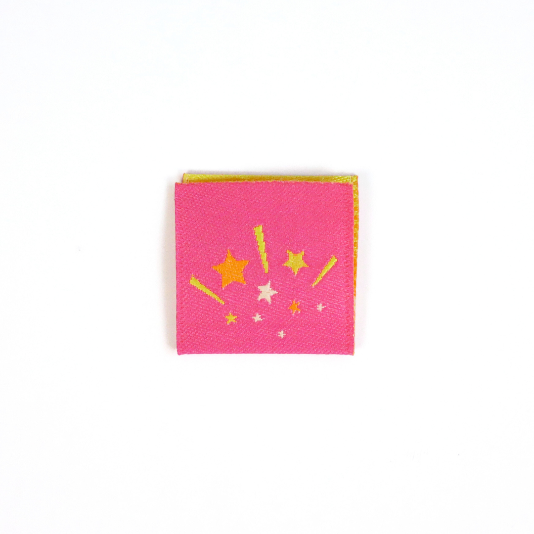 Pink & Yellow Stars | Pack of 5